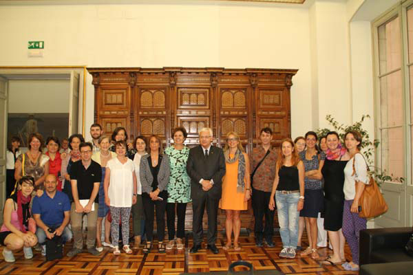„Voluntariat per les llengües“ - Sprachenvolontariat: Besuch in Katalonien 27-28.06.2014