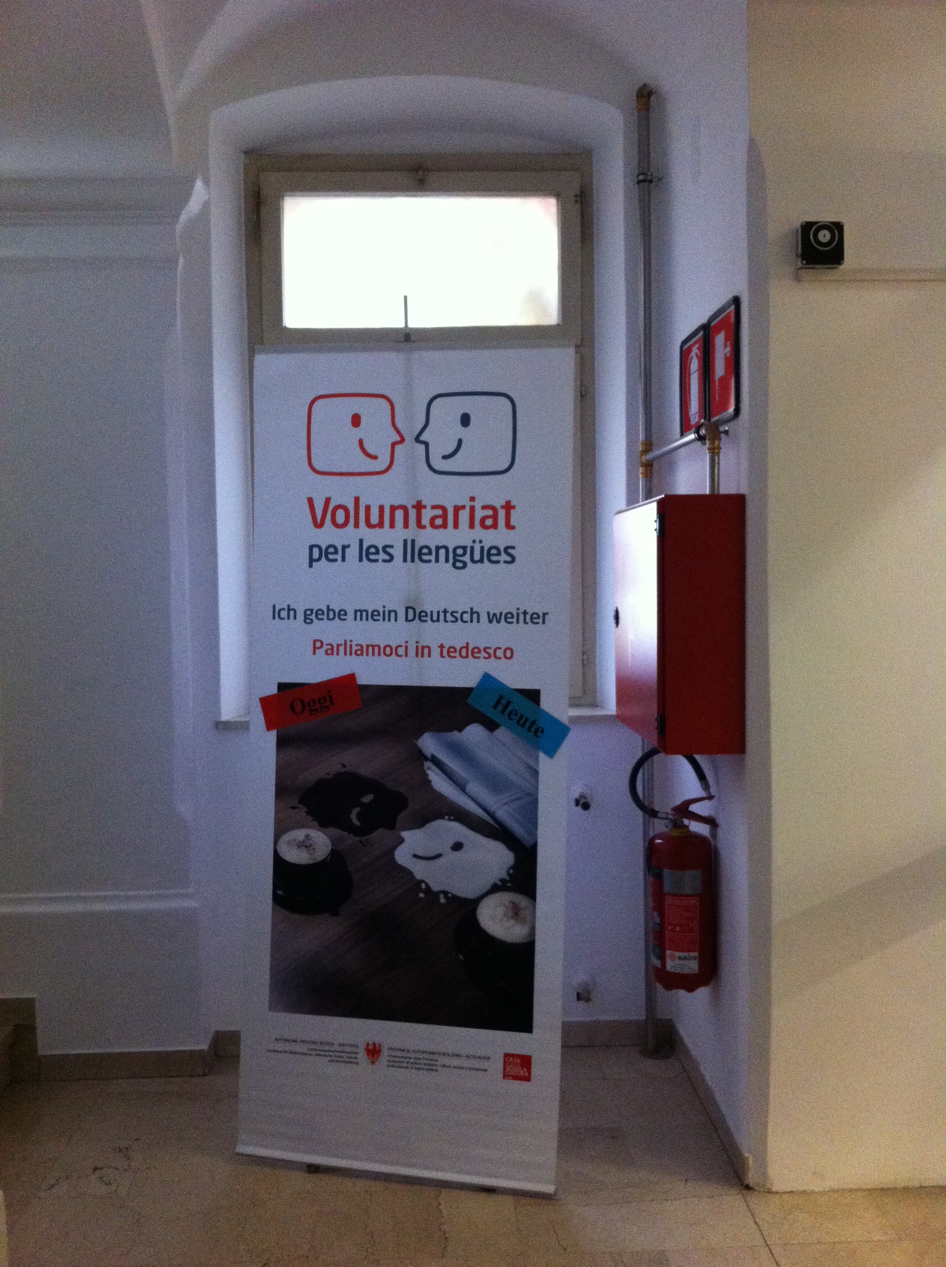 Voluntariat per les llengües in der Bibliothek 26.05.2012