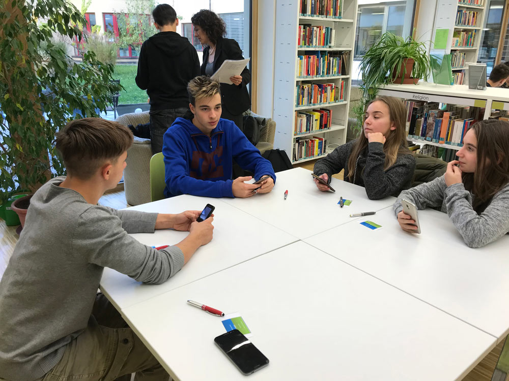 Scuola alberghiera C. Ritz und Realgymnasium A. Einstein Meran - Start der Sprachgruppen 16.11.2017